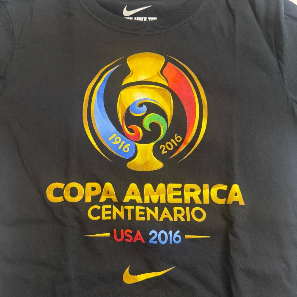 Nike Kids Copa America Centenario Black Tee